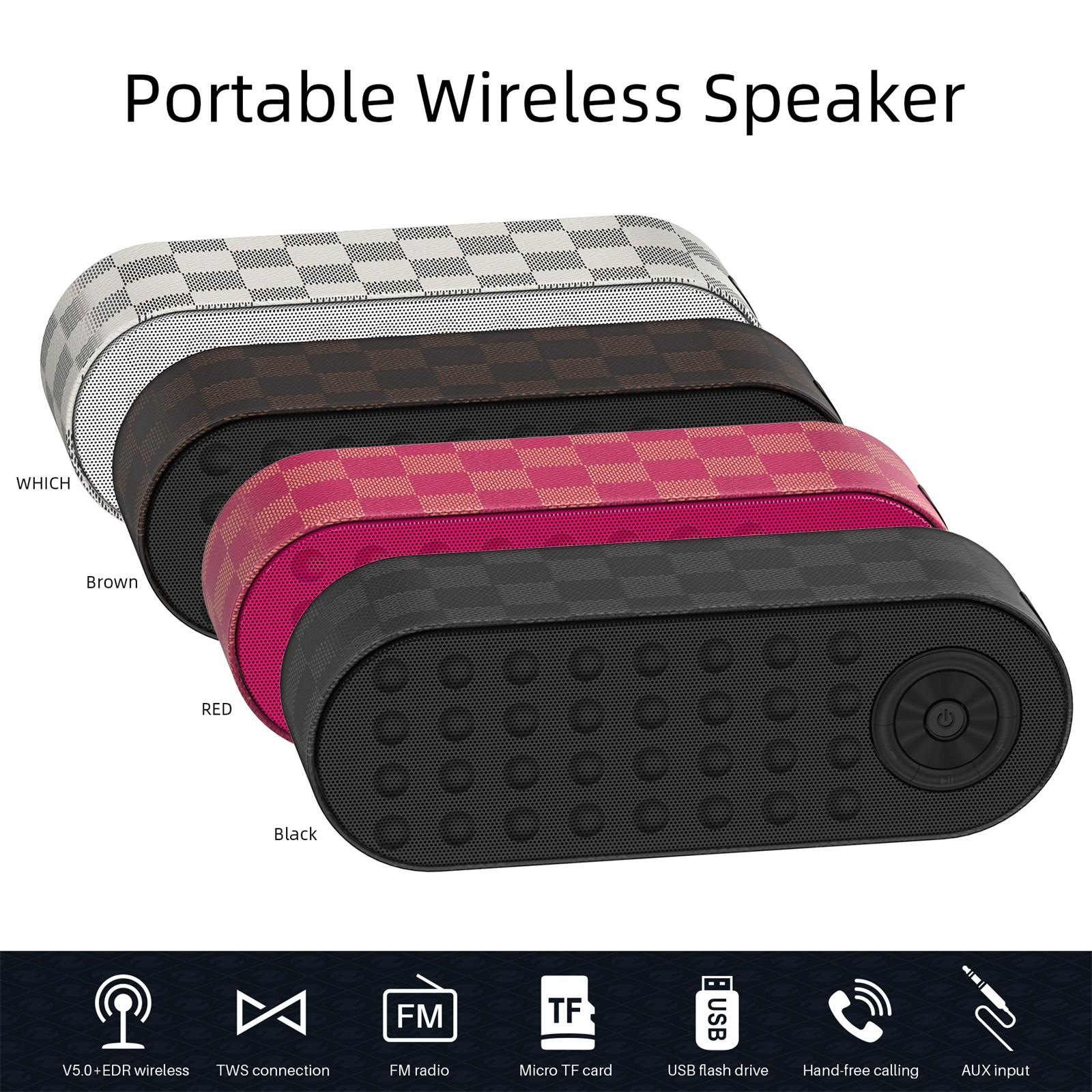 Hộp nhạc Người loa không dây di động Subwofer Subwofer Sound Box Bass IPX4 Âm thanh âm thanh nổi không thấm nước với TF/USB/FM Màu sắc gọi điện miễn phí: 9909-Black