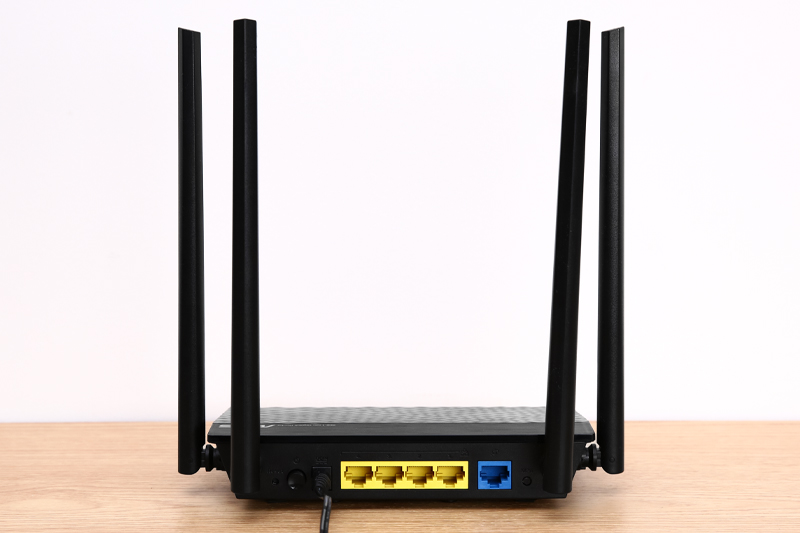 Bộ Phát Sóng Wifi Router Chuẩn AC1300UHP Băng Tần Kép Asus AC1300 Đen - Hàng chính hãng