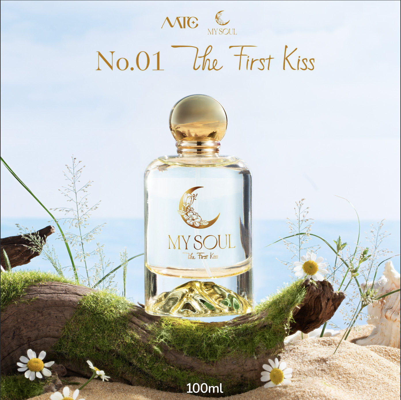 Nước Hoa My Soul - Combo No.01 The First Kiss &amp; No.02 Once In A Blue Moon - 100ml