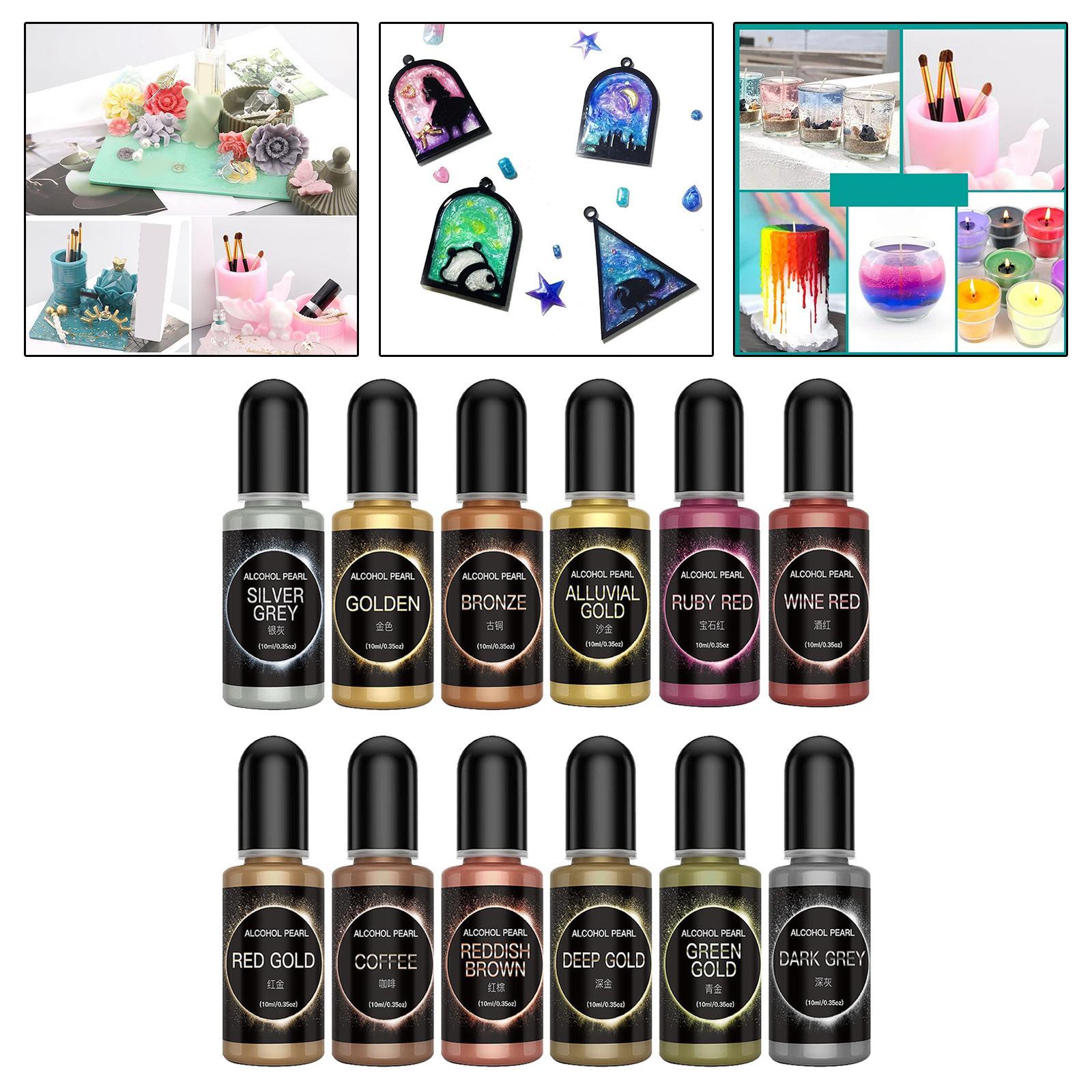 Ink Set Epoxy Resin Pigment Colorant Liquid for Acrylic Painting