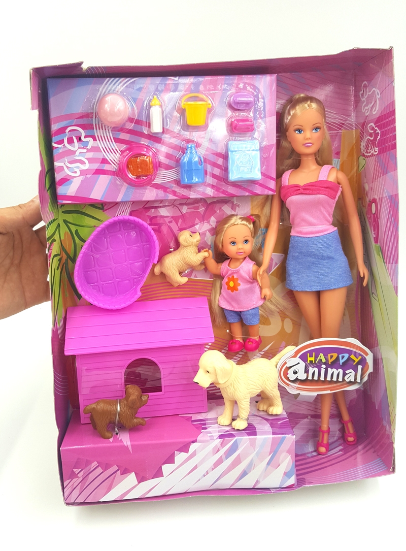 Đồ Chơi Trẻ Em Búp Bê Thú Cưng Vui Vẻ, Steffi Love Happy Animal 105732156 - Mẫu 2