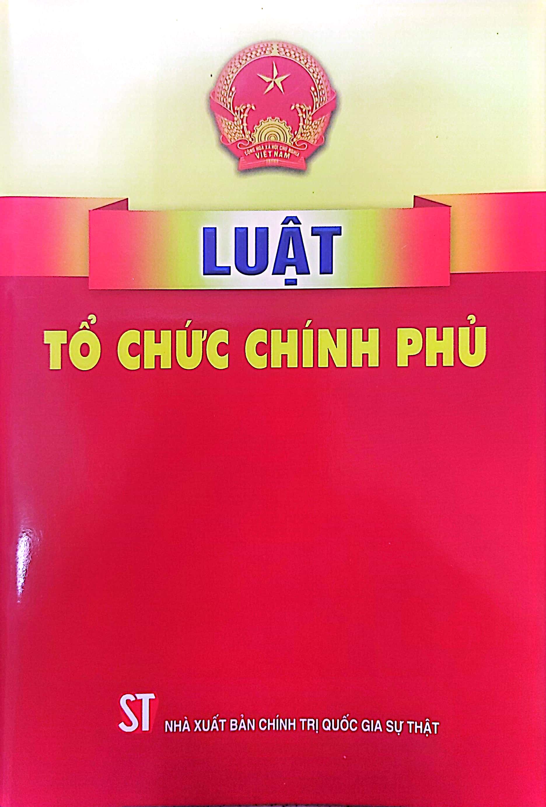 Luật tổ chức Chính phủ