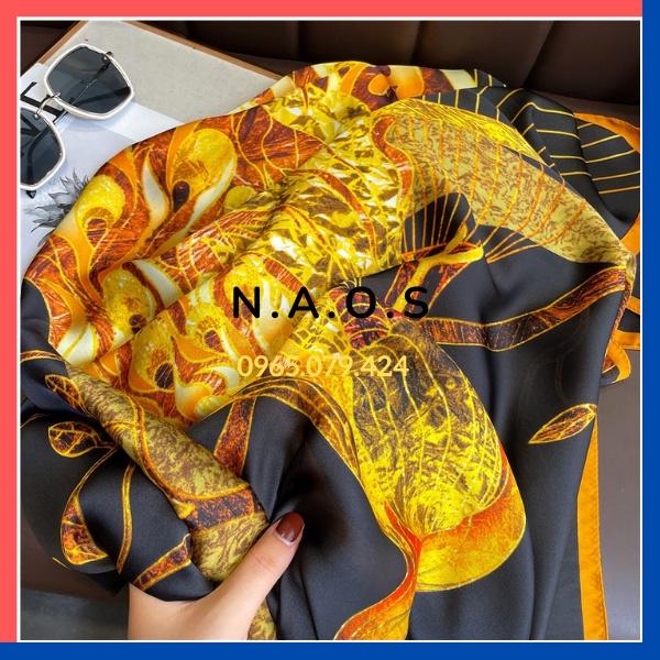 -Khăn Quàng Cổ Lụa Silk, Chất Khăn Siêu Nhẹ, Mềm Và Cực Mát-Qùa tặng 20/10-quà tặng sinh nhật-quà tặn