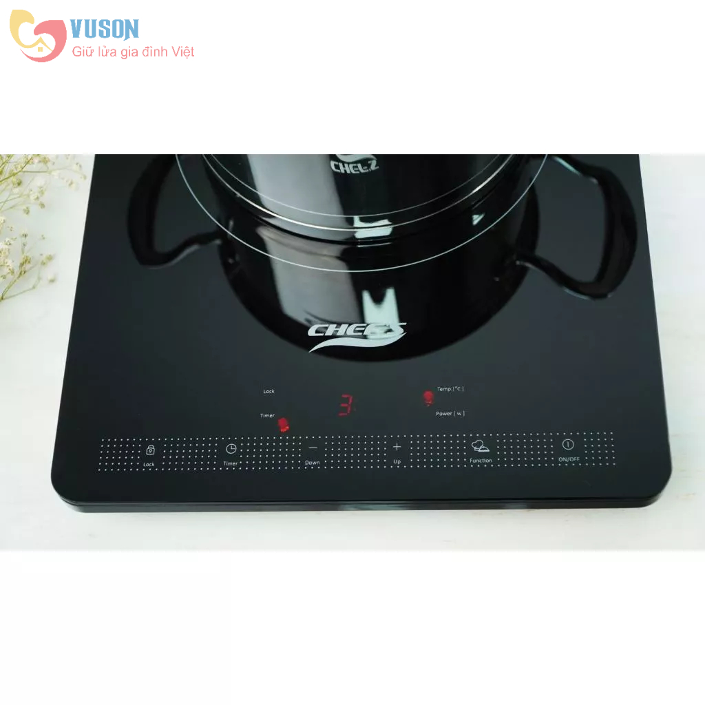Bếp từ đôi Chefs IH20- Hàng chính hãng