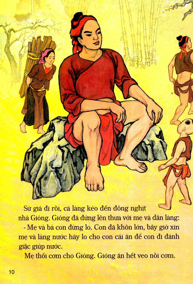 Tranh Truyện Dân Gian Việt Nam: Chuyện Ông Gióng (Tái Bản 2023)