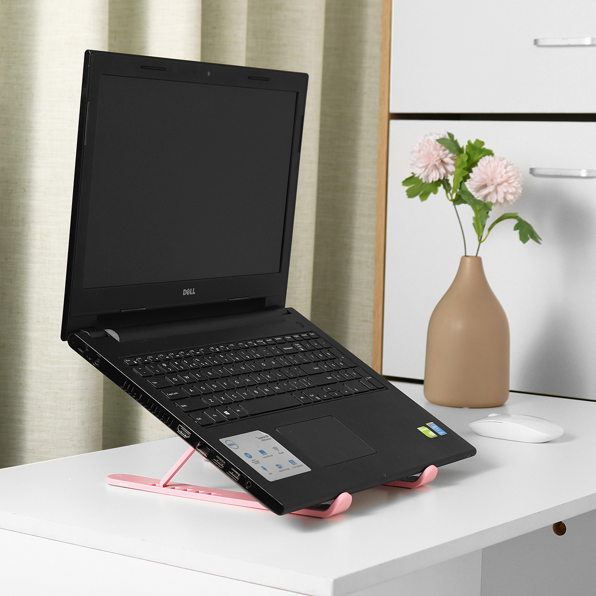 Giá đỡ laptop ABS có thể gấp gọn dành cho Macbook Ipad Surface và máy tính xách tay ( Giao màu ngẫu nhiên )