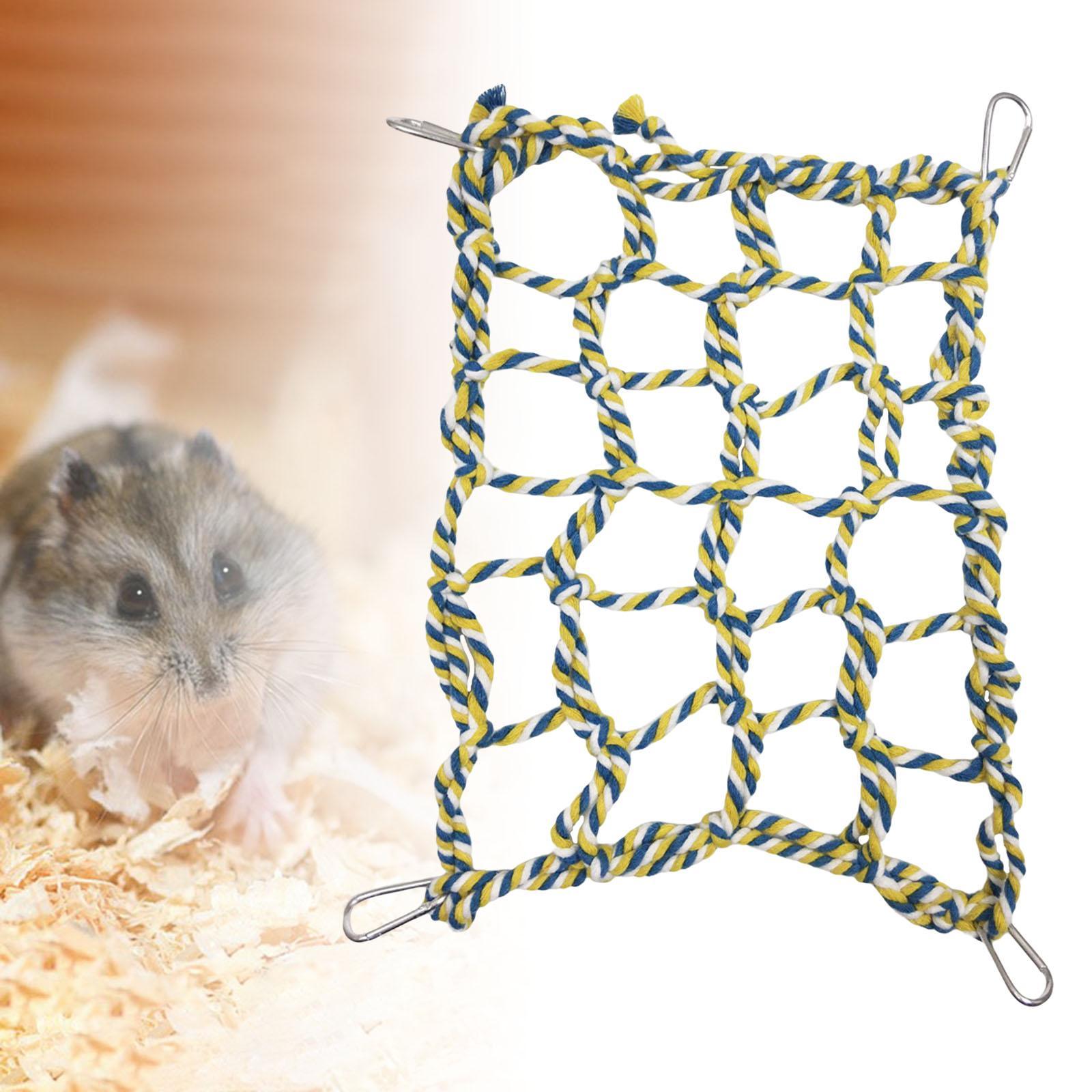 Hamster Hammock rope Small Bird Hammock Parrot Hammock for Cockatiel