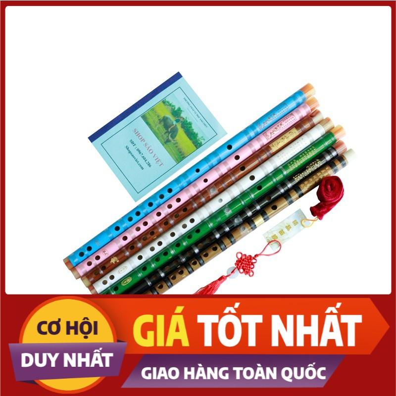 Free Ship Sáo dizi Các Màu (sáo tàu) Không Khớp