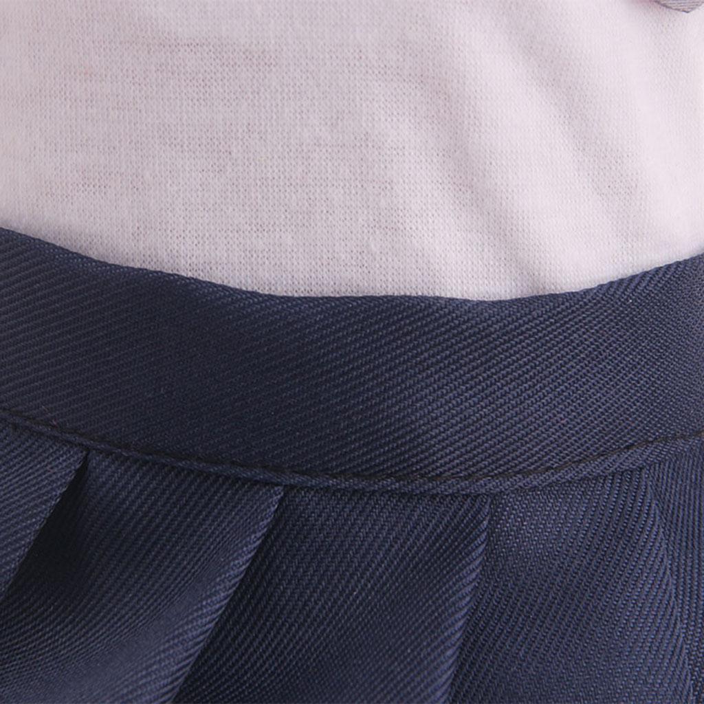 2Pcs Fashion Handmade Doll School Uniform Set for 18inch Girl Doll Accs