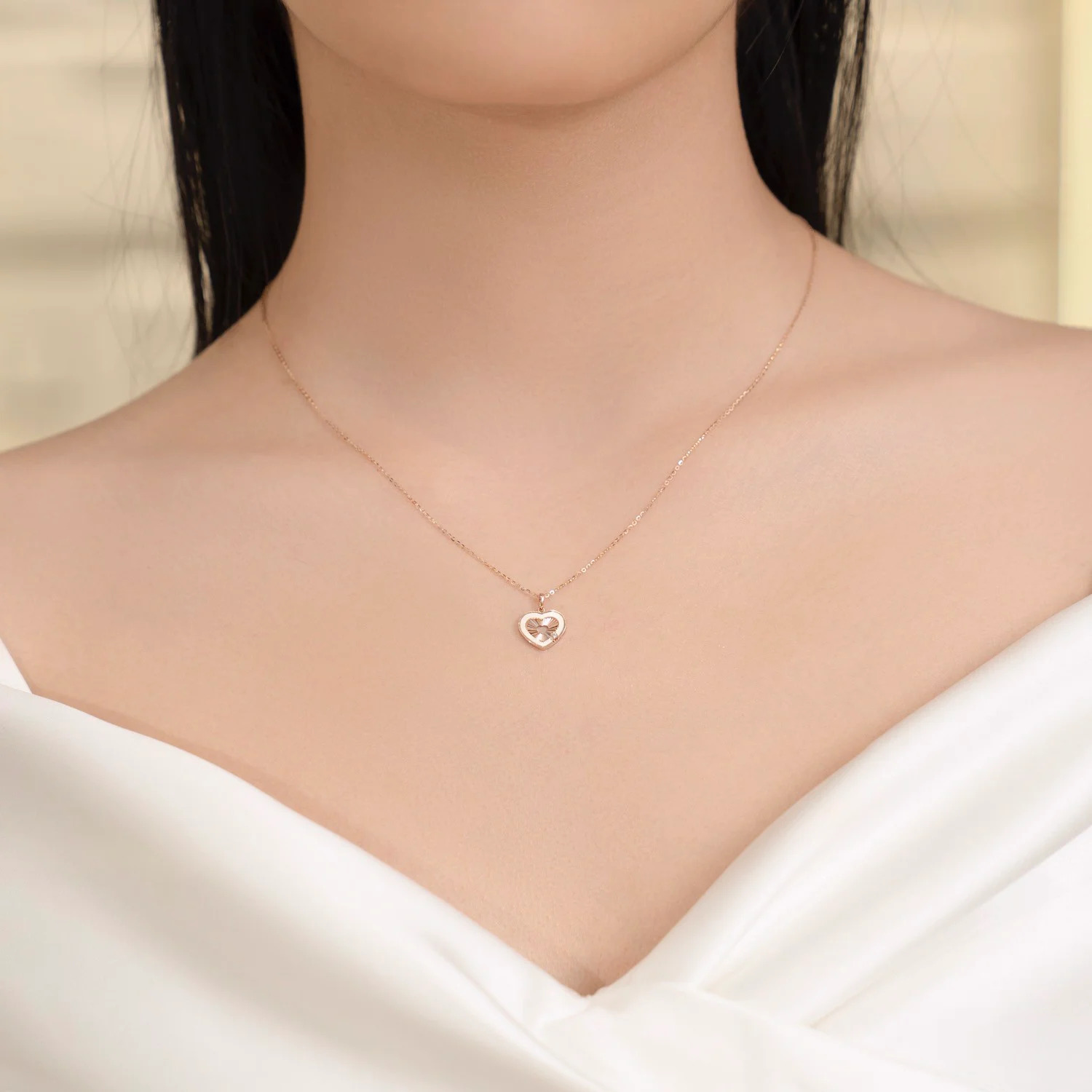 Dây Chuyền Vàng 18K DCZ009 Huy Thanh Jewelry