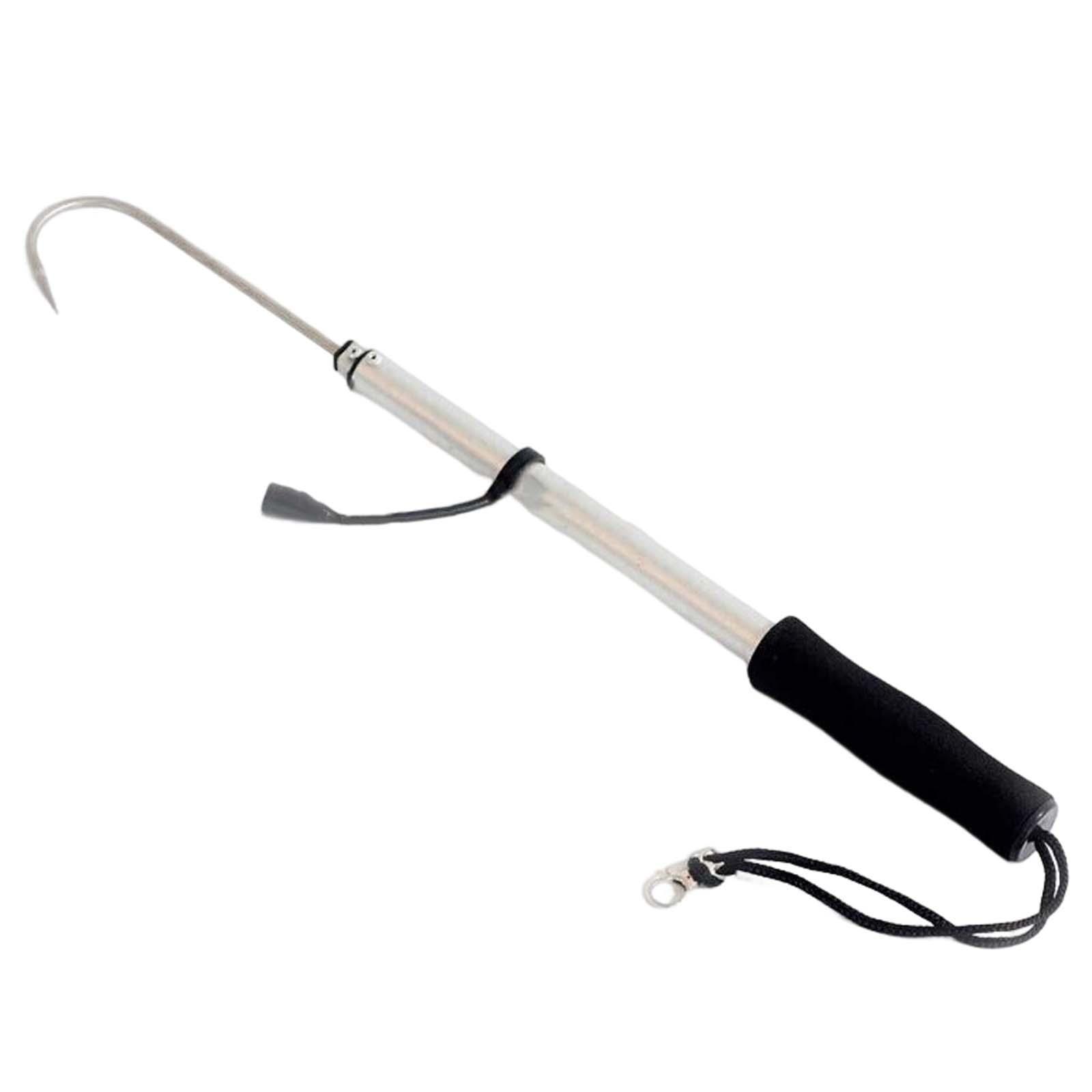 Fishing Gaff Fish Grip Freshwater Portable Lip Grabber with Spear Hook Sturdy Lightweight Boat Fishing Durable Fish Lip Gripper Fish Gripper