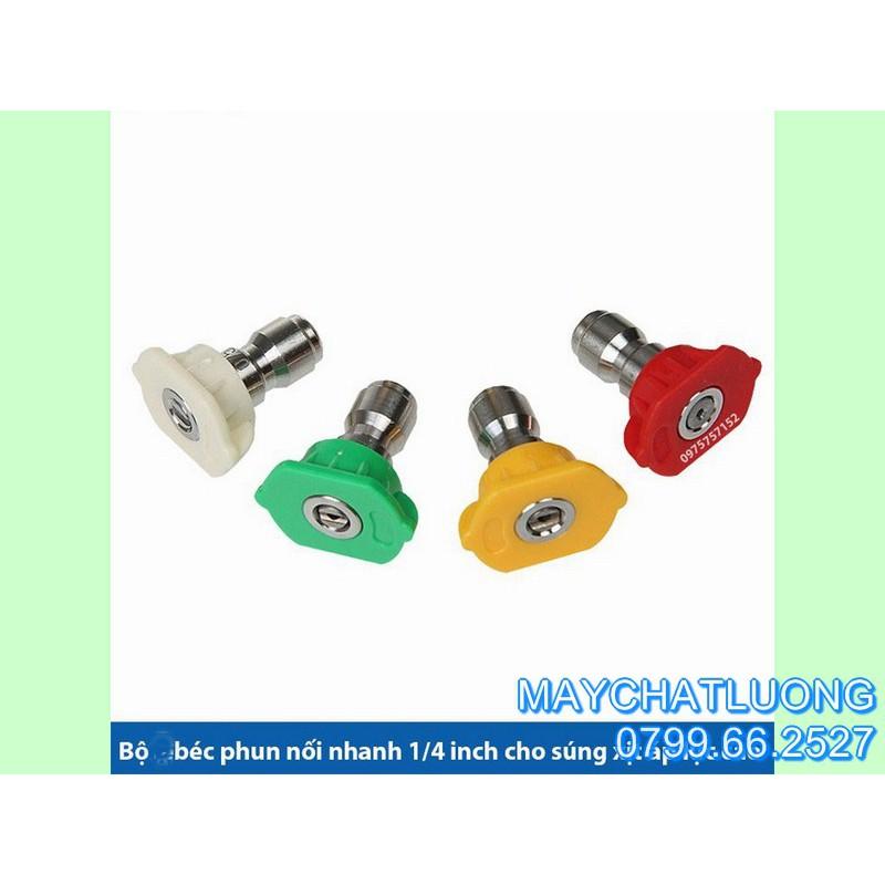 BỘ 4 ĐẦU GẮN đồ XỊT RỬA XE