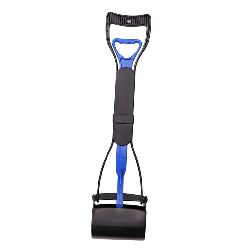 Dog Poop Scooper Pet Dog Cleaning Tools For Medium Dogs Cat Travel Blue