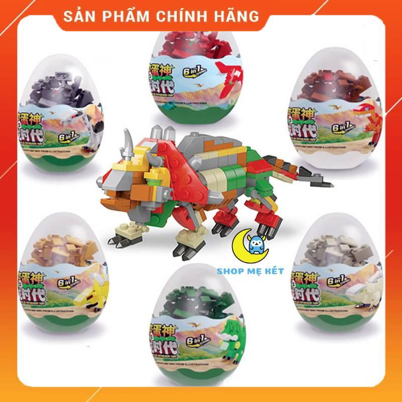 Bộ đồ chơi ghép hình trứng Khủng Long