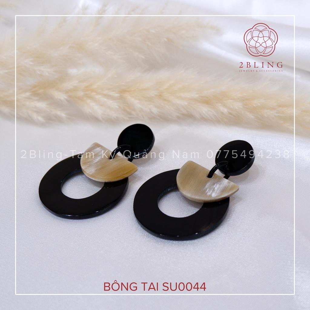 Bông tai sừng 2BLING thời trang SU0044