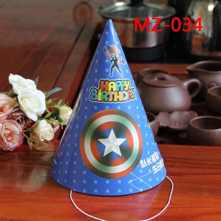 Combo 5 mũ sinh nhật cho bé
