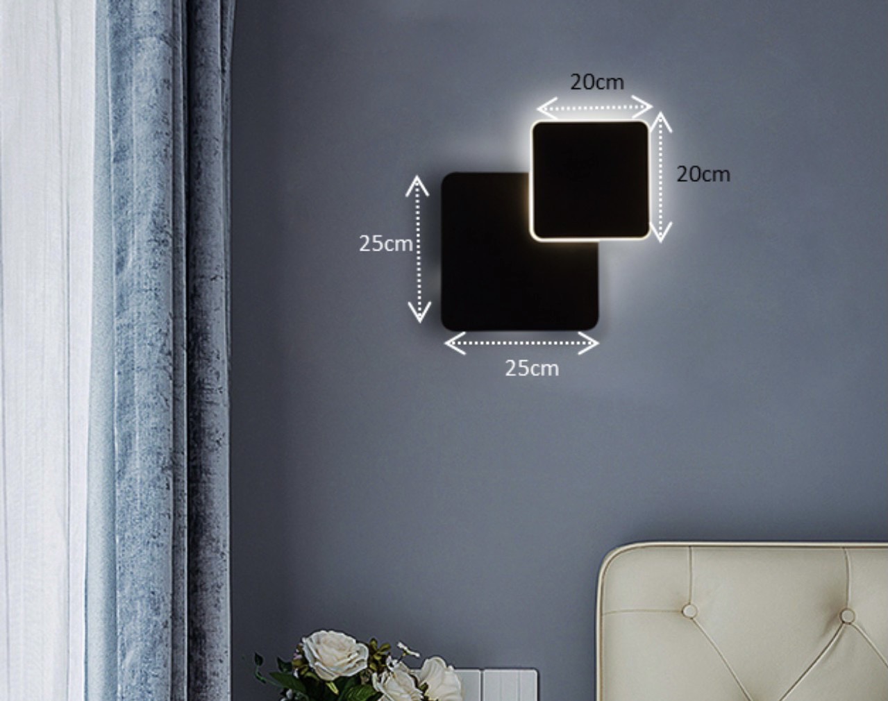 Đèn LED Gắn Tường Trang Trí Phòng Khách / Phòng Ngủ Phong Cách Hiện Đại