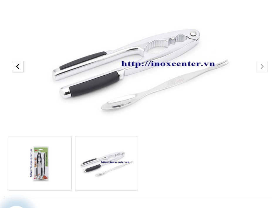 Bộ kẹp càng cua và nĩa lấy thịt hải sản