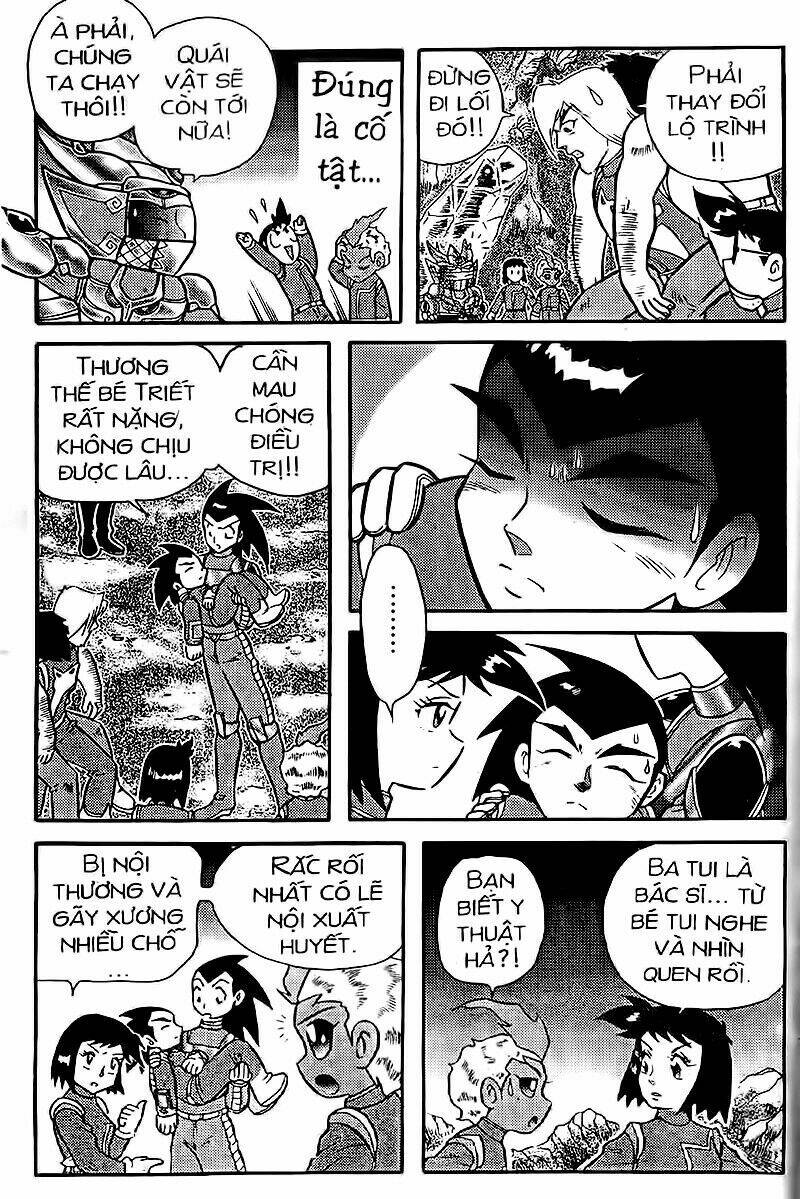 hiệp sĩ giấy - origami fighter chapter 73 9