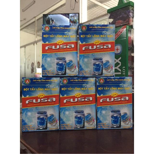 Bột tẩy lồng mấy giặt FUSA 2 gói chính hãng công nghệ Thái Lan