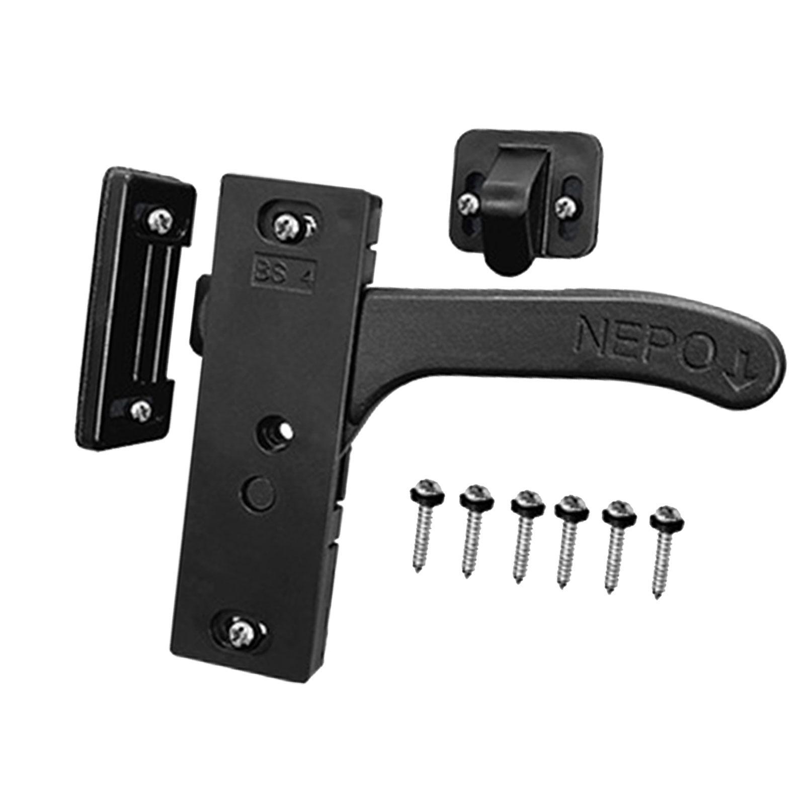 RV Screen Door Latch and Handle  Durable  Performance for Cargo Trailer Motor Home Motorhome RV Travel Trailer