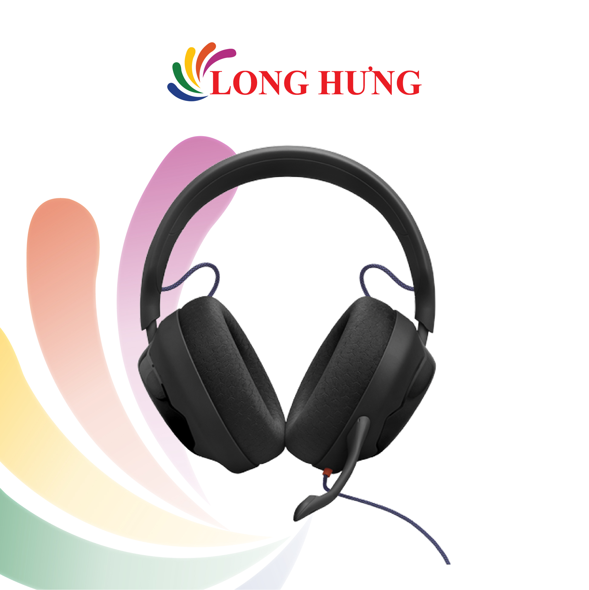 Tai nghe chụp tai có dây Gaming JBL Quantum 120 JBLQTUM120 - Hàng chính hãng