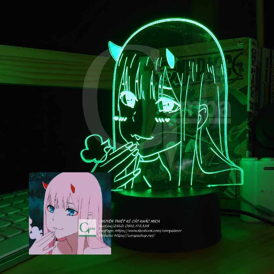 Đèn Ngủ Zero Two DARLING in the FRANXX Type 08 ADIF0108 16 màu tùy chỉnh