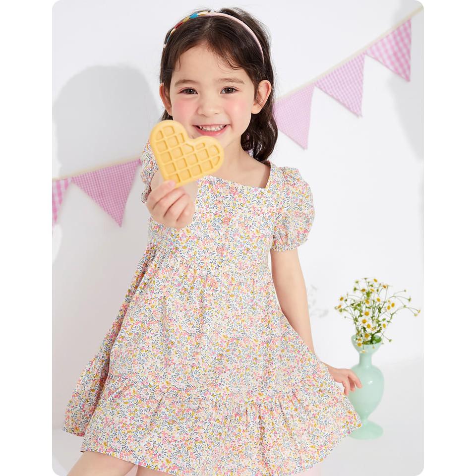 Váy xoè hoa nhí cho bé gái BALABALA - 100% Cotton cao cấp