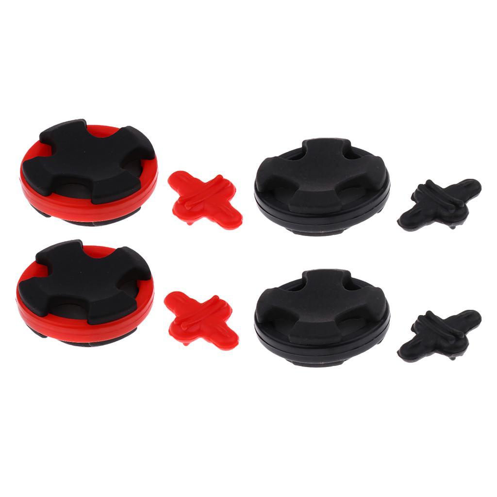 2xArchery Bow Stabilizer Vibration Absorber Silencer Dampeners Black