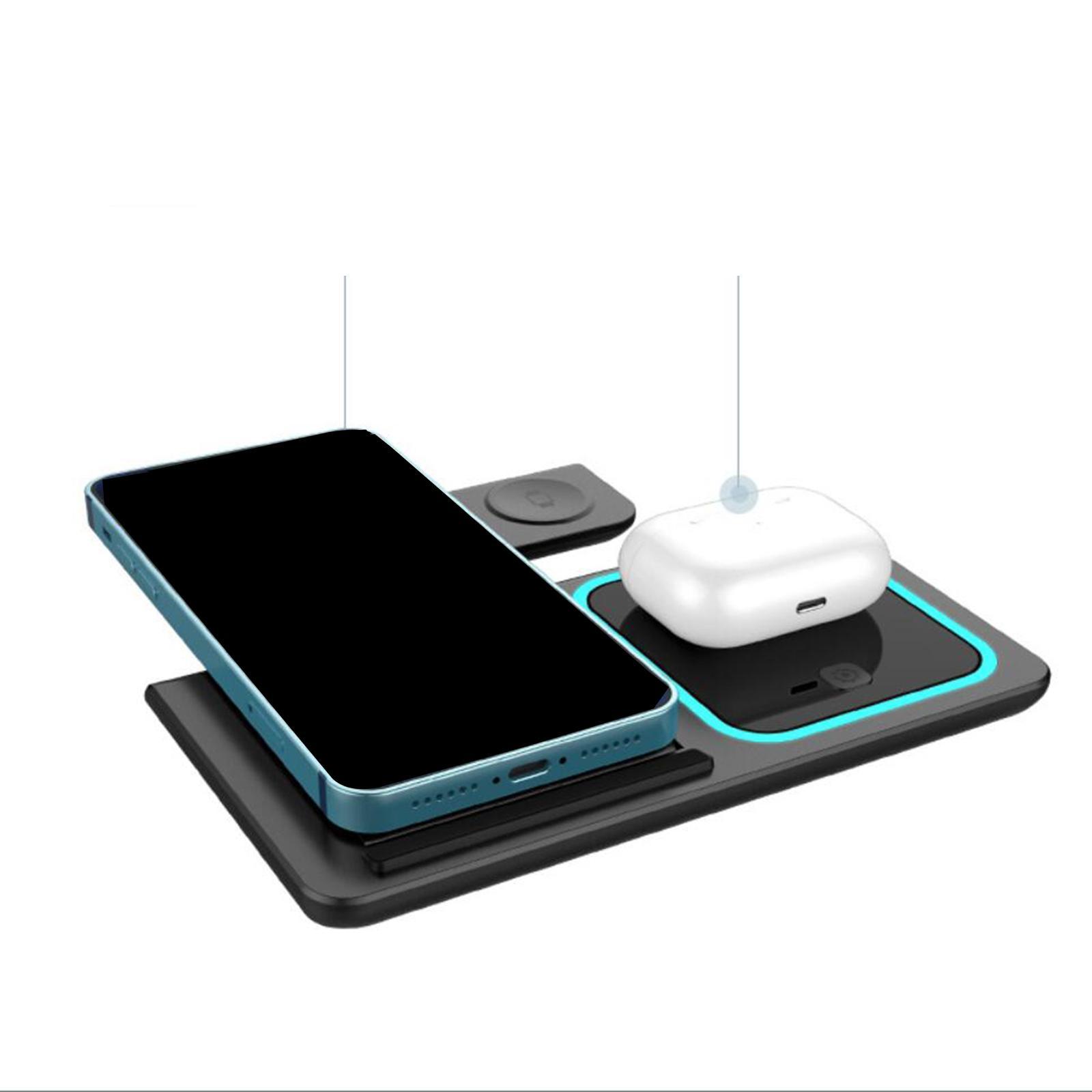 3in1  Wireless  Dock Stand For  Smartphone