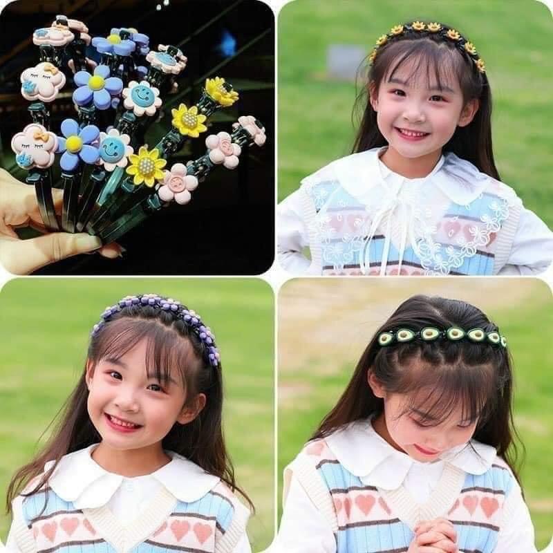 Bờm tóc có kẹp giữ tóc tạo độ phồng người lớn - trẻ em