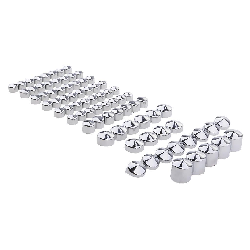 For 1991-2012 Twin Cam Toppers Caps Cover Kit Chrome