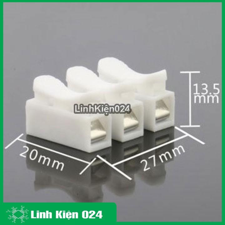 Cầu Nối Dây Điện 3P ( Trắng ) - 1 Chiếc