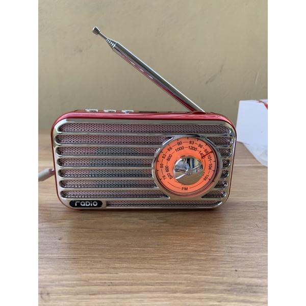 ĐÀI RADIO AM / FM USB CAO CẤP MINI CỔ ĐIỂN R-922