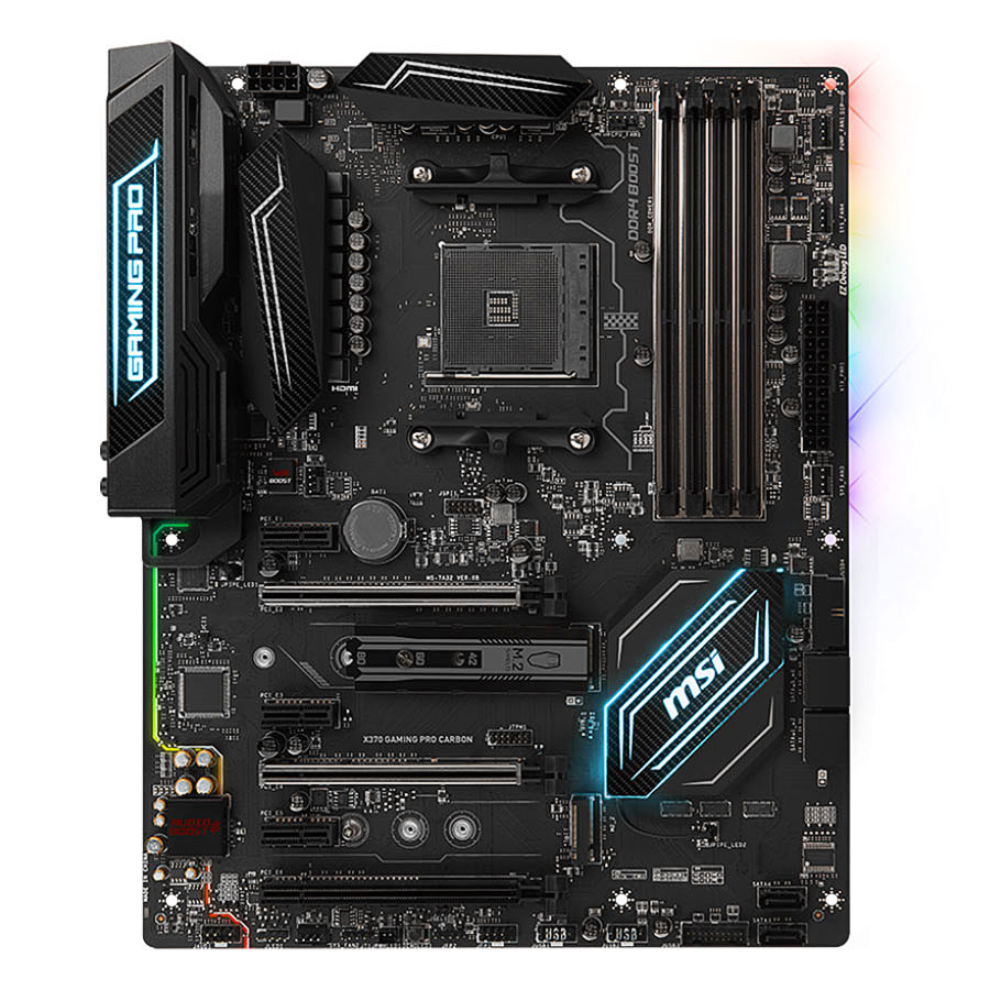 Bo mạch chủ - Mainboard MSI X370 Gaming Pro Carbon