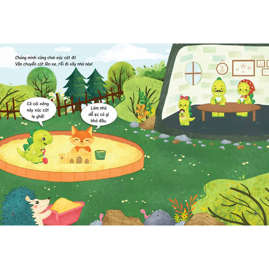 Khủng Long Nhỏ Và Chiếc Xẻng – Dạy Trẻ Thói Quen Chăm Chỉ