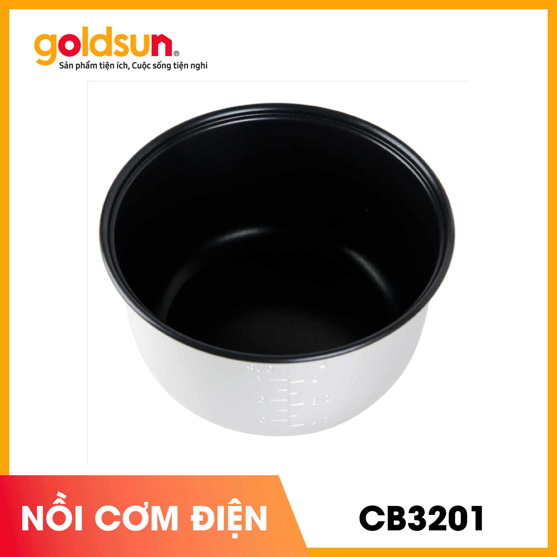 Nồi cơm điện Goldsun CB3201 Hàng chính hãng