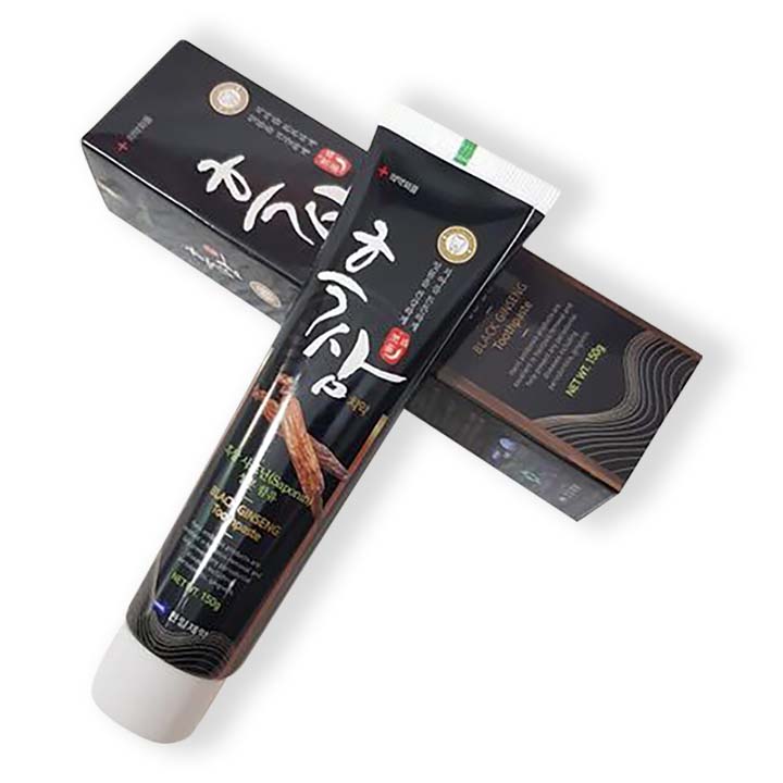 Kem Đánh Răng Hàn Quốc Hắc Sâm Hanil Black Ginseng Toothpaste 150g
