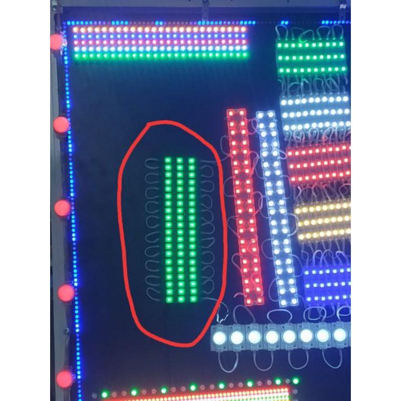 LED hắt 3 bóng mắt lồi siêu sáng 20 bóng/1 dây