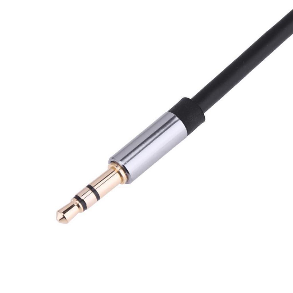 3.5mm Male To 6.35mm Male Stereo Audio Cable for Mixer Amplifier +2 Jacks
