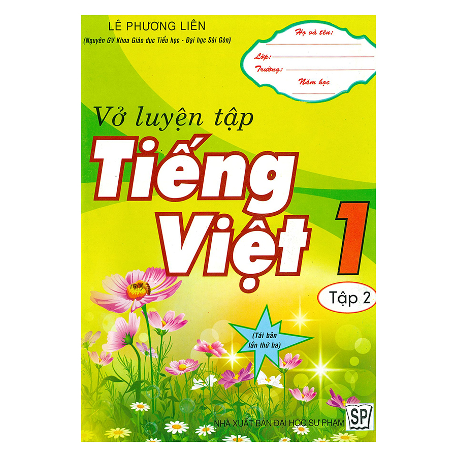 Vở Luyện Tập Tiếng Việt 1 - Tập 2 