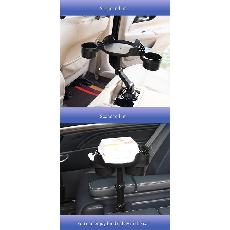 Giá Đỡ Cốc Mở Rộng Bằng ABS Tùy Chỉnh Đa Năng Tiện Dụng Cho Xe Hơi