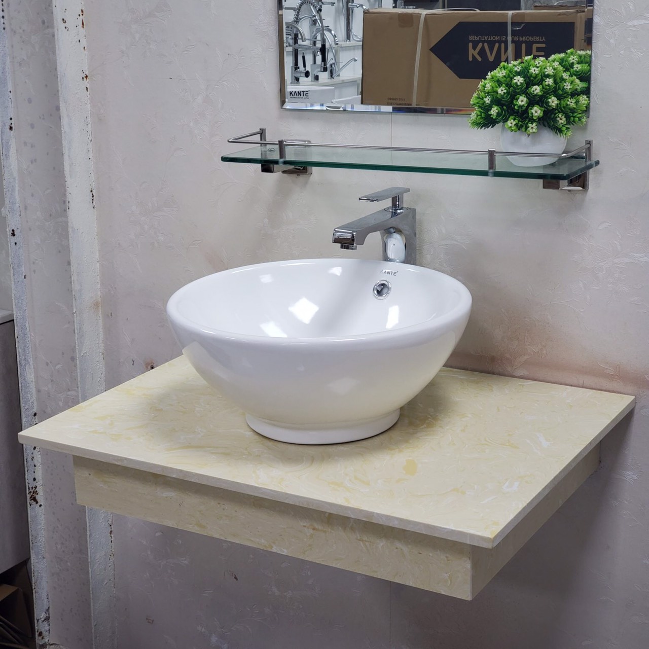 Bàn đá lavabo 50x70cm ( nhiều mầu)