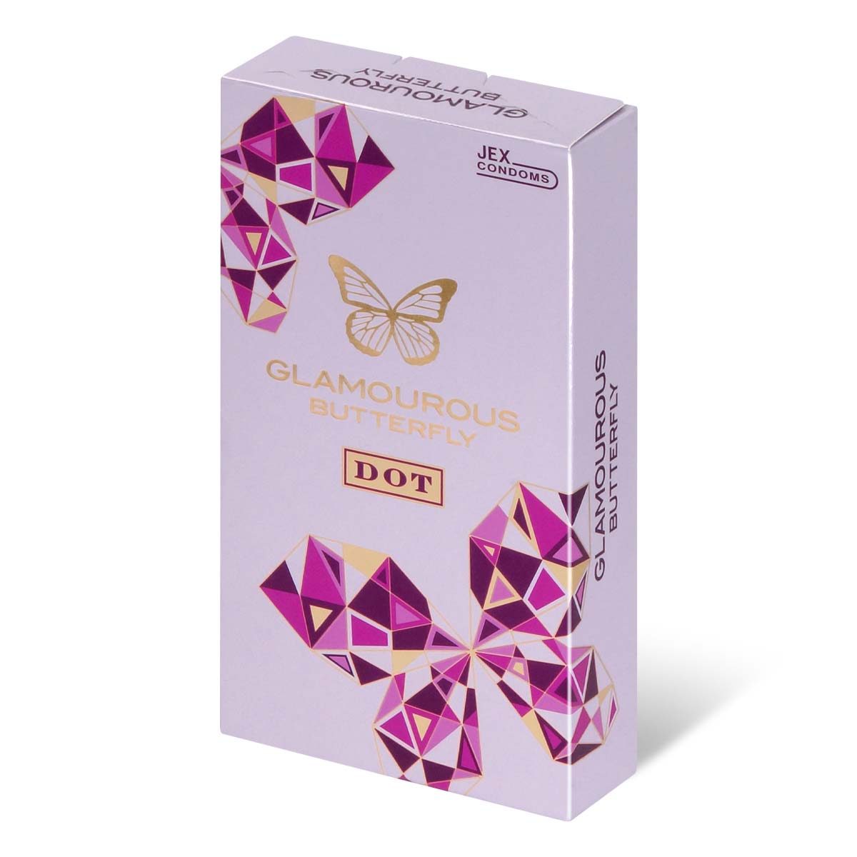 Bao Cao Su Gai Nhật Bản Tăng Kích Thích Jex Glamourous Butterfly Dot Type - Che Tên Sản Phẩm - SHOP THIÊN THAI