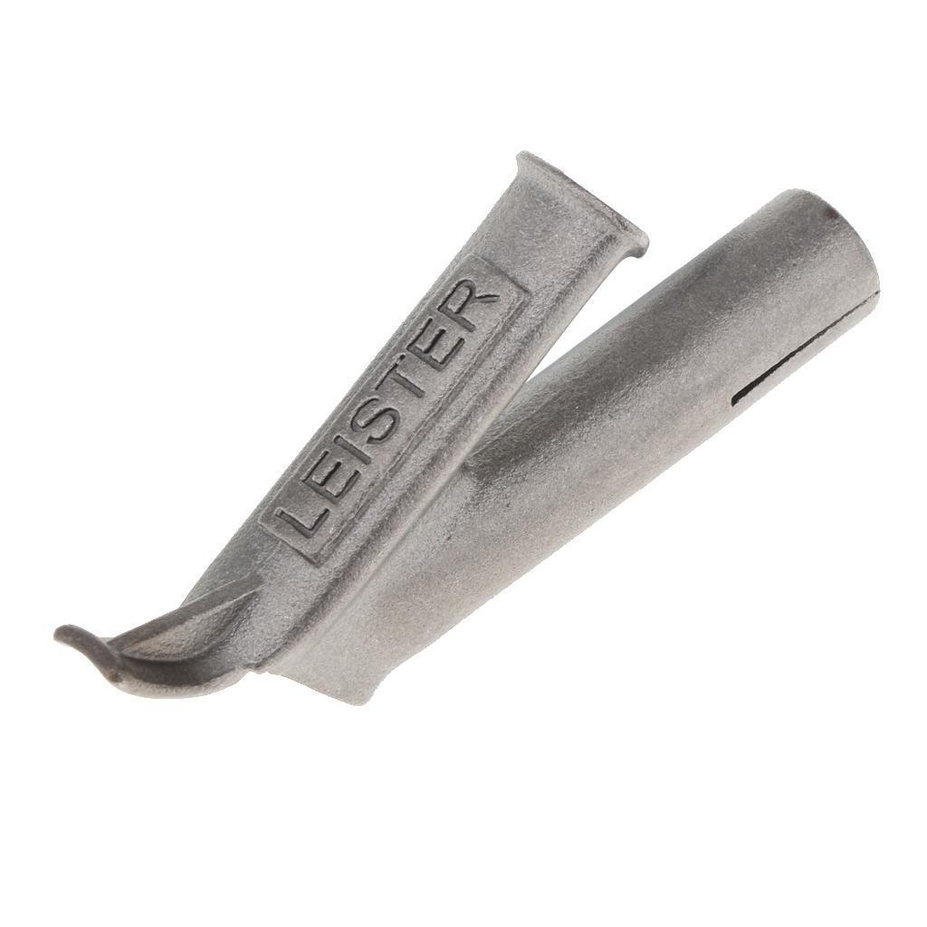 2xSpeed Welding Nozzle For Vinyl PVC Plastic Hot Air Welder Triangle Nozzle