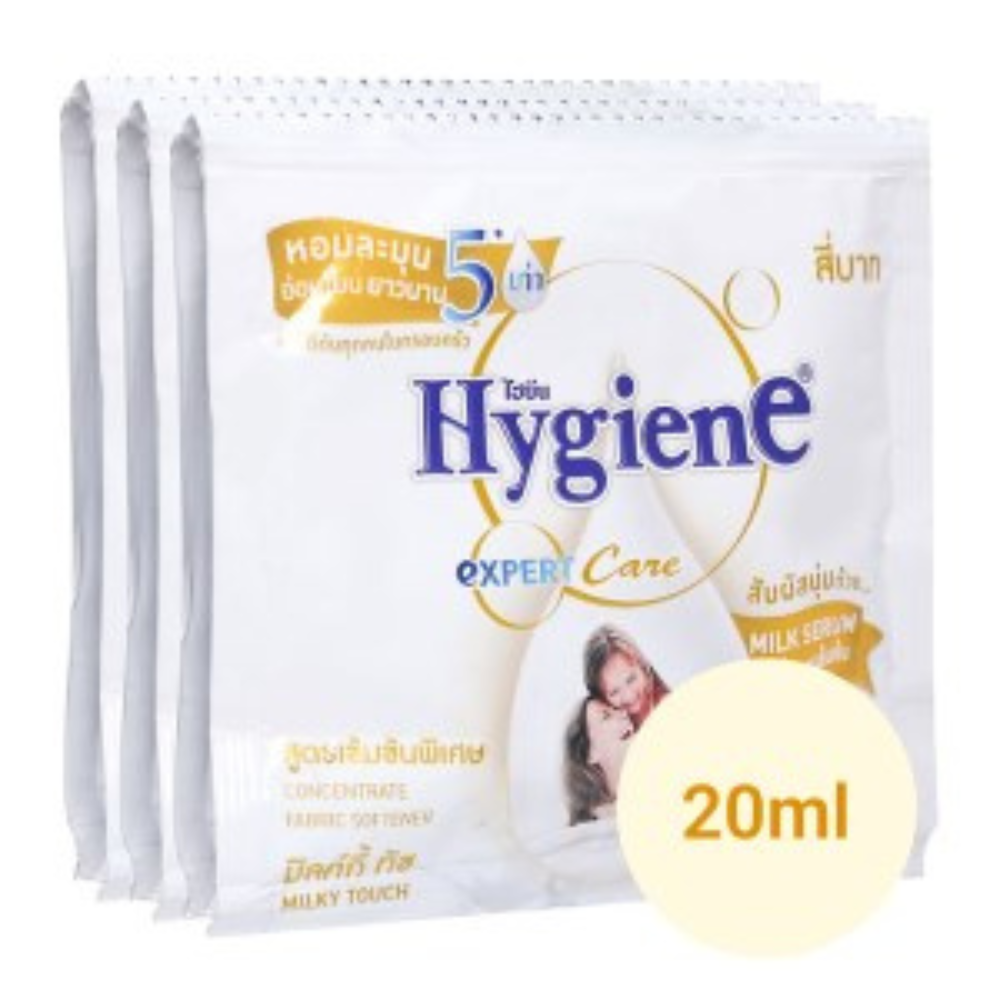 Nước xả vải Hygiene Thái Lan gói nhỏ 20ml làm mềm sợi vải lưu hương lâu