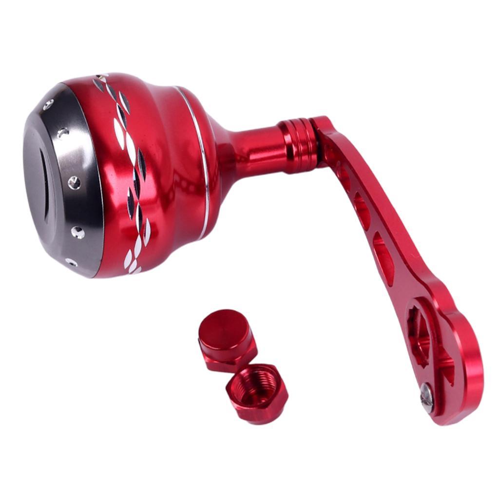 CNC Aluminum Alloy Single Fishing Reel Handle Knob Reel Replacement Handle Grip