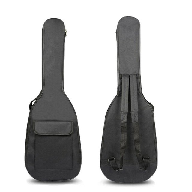 Bao Da Đựng Đàn Guitar Acoustic và Classic 3 Lớp Guitar Bag có quai đeo và túi đựng vật dụng YAB-M10