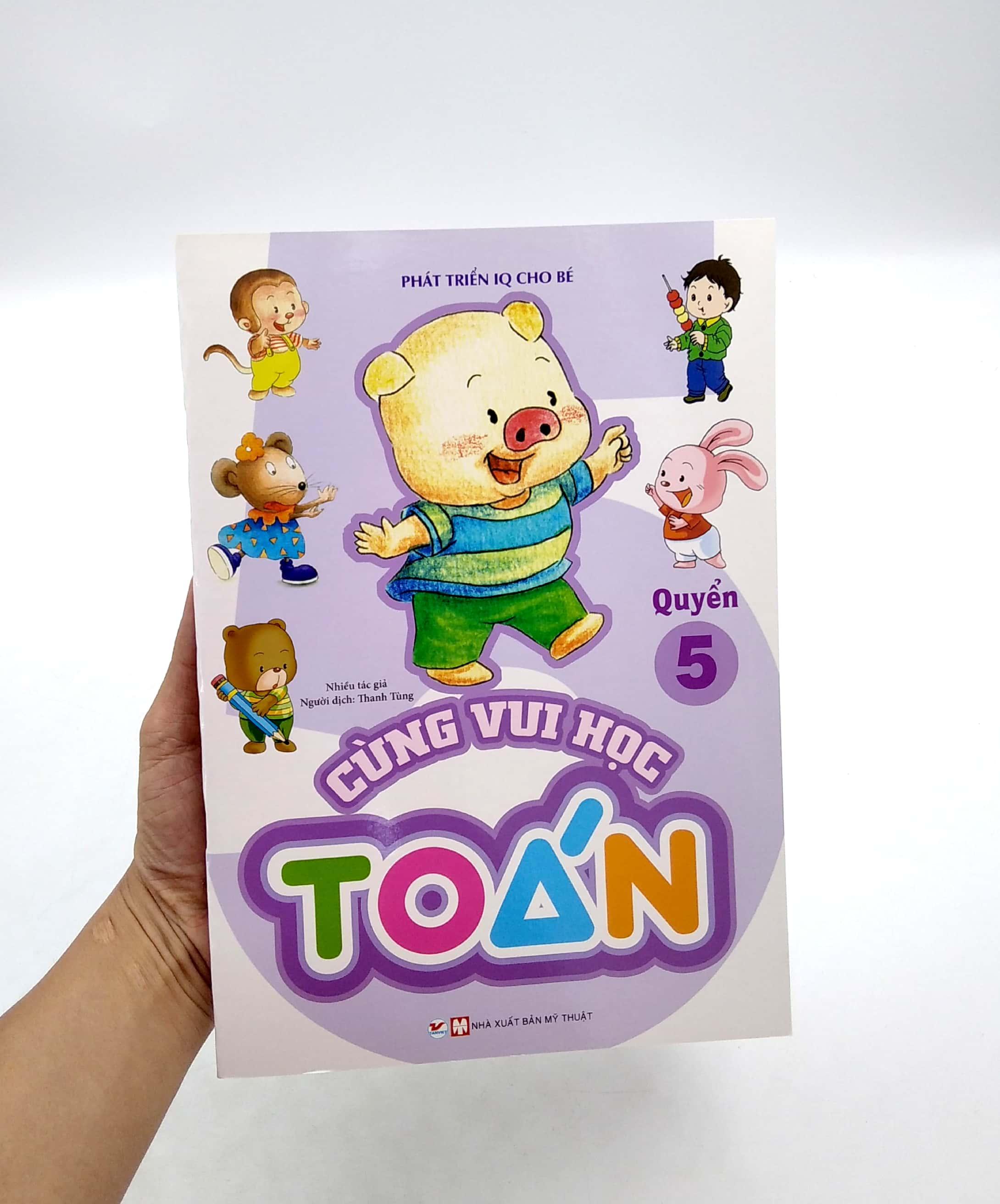 Sách Cùng Vui Học Toán 5 - Phát Triển IQ Cho Bé