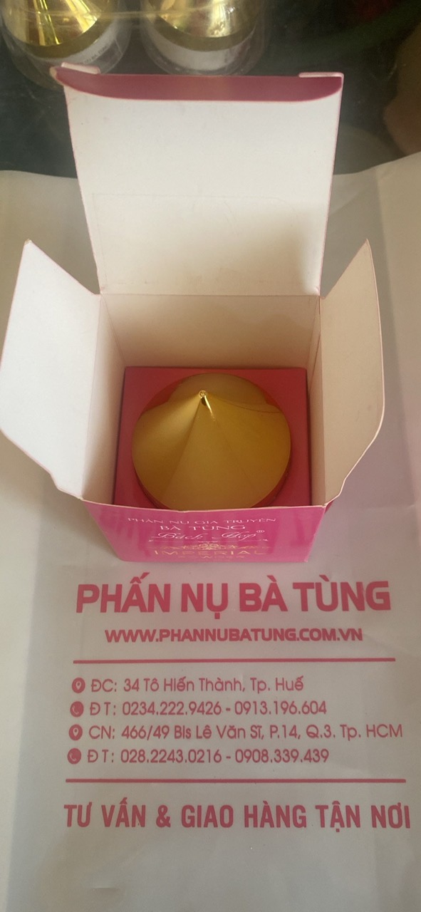 Phấn nụ trắng BÀ TÙNG 25G